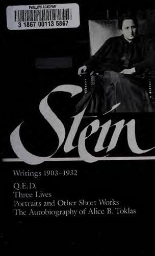 Gertrude Stein Writings 1903-1952