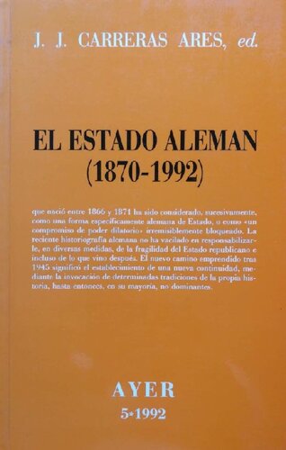 El Estado Alemán (1870-1992)