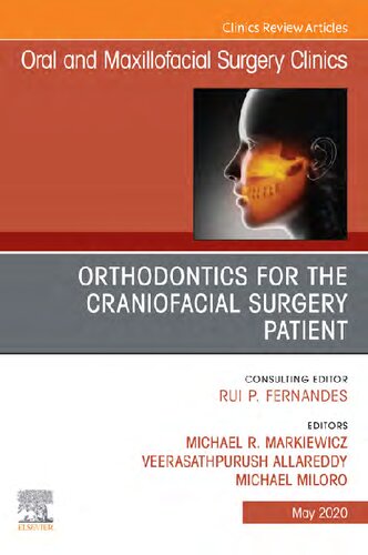 Orthodontics for the Craniofacial Surgery Patient