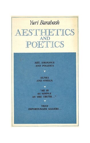 Aesthetics and Poetics