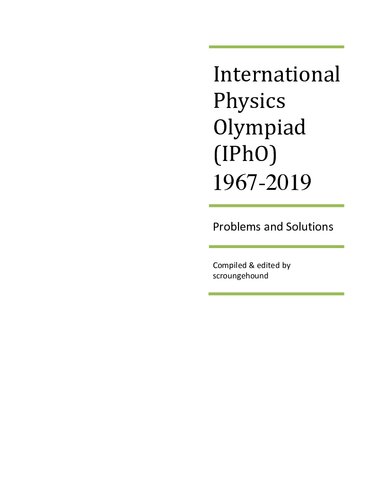 International Physics Olympiad (IPhO) 1967-2019