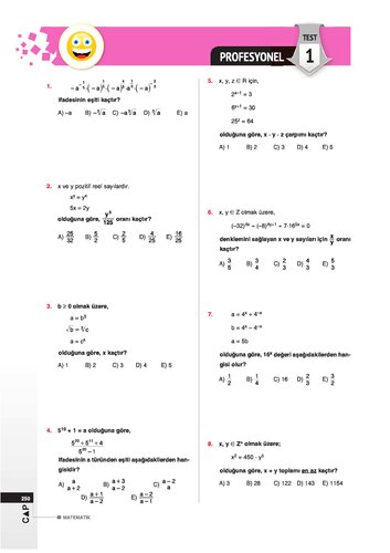 Dream Team Matematik 14-Üslü-Köklü Sayılar Karma