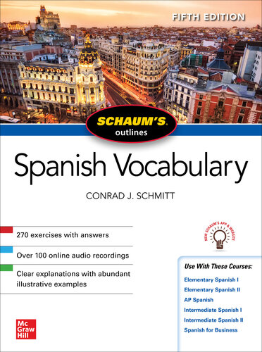 Schaum's Outline of Spanish Vocabulary