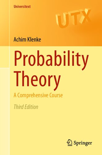 Probability Theory A Comprehensive Course