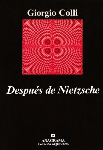 Después de Nietzsche