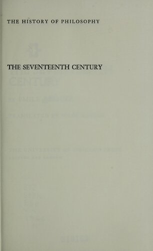 The Seventeenth Century