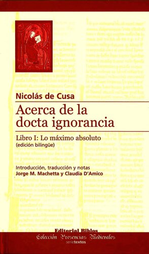 Acerca de la docta ignorancia. Libro I