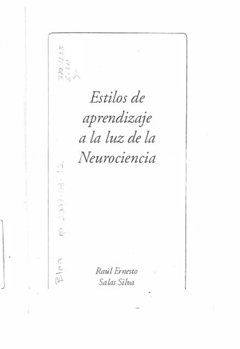 Estilos de aprendizaje a la luz de la neurociencia