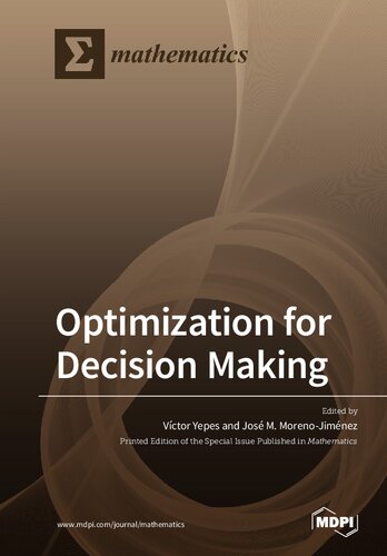 Optimization for Decision Making