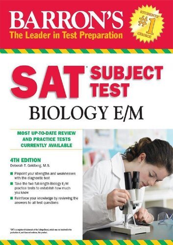 Barron’s SAT Subject Test: Biology E/M with Online Tests