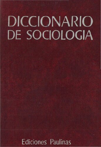 Diccionario de Sociología