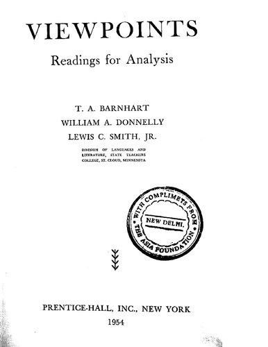 Viewpoints: Readings for Analysis