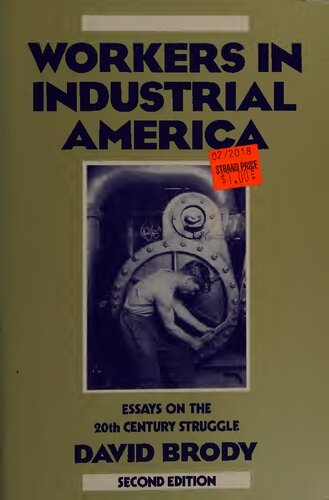 Workers in industrial America: essays on the twentieth century struggle