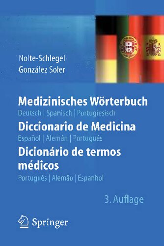 Diccionario de Medicina en Español – Alemán – Portugués (3ra Ed.) (2013)