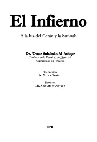 El Paraíso y el Infierno a la luz del Corán y la Sunnah