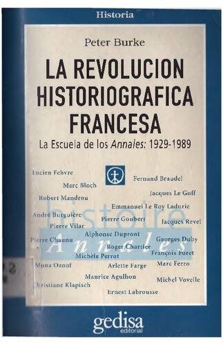 La Revolucion Historiografica Francesa