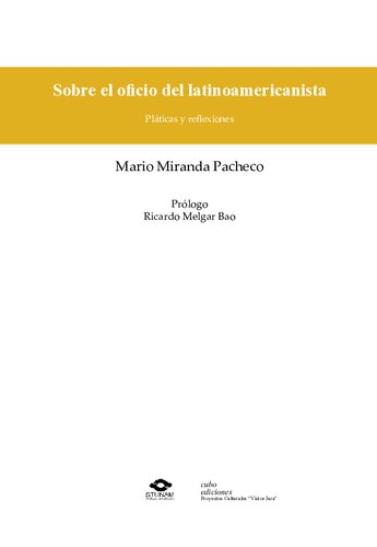 Sobre el oficio del latinoamericanista