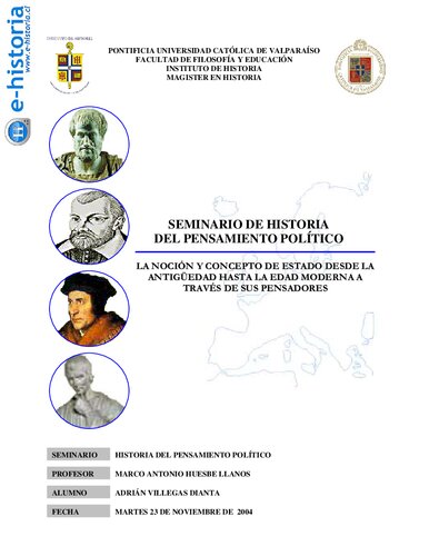 Historia de las Ideas Políticas - El Estado.doc