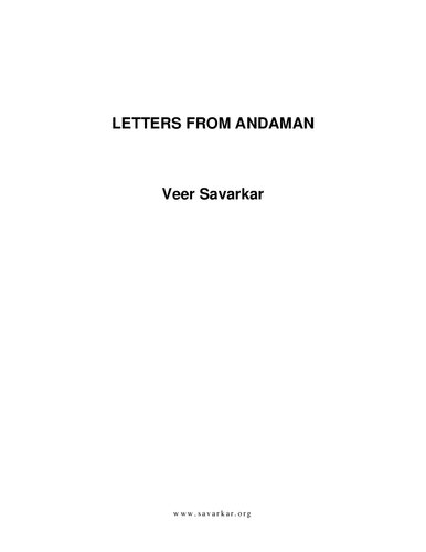 Letters from Andaman