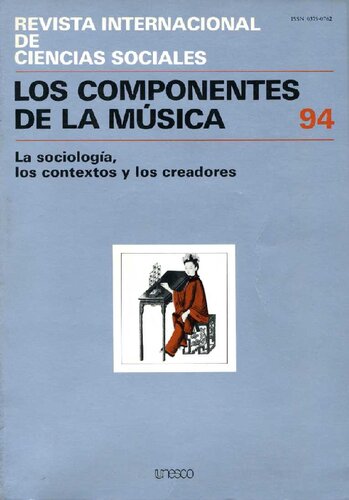 Sociología de la práctica musical y de los grupos sociales; International social science journal; Vol.:XXXIV, 4; 1982