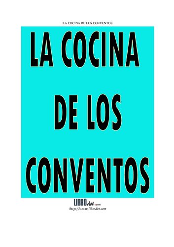 Microsoft Word - La cocina de los conventos - La Academia de la Cocina Espa¤ola.doc