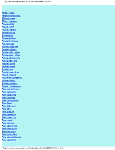 Guia De Arboles Ornamentales Pdf