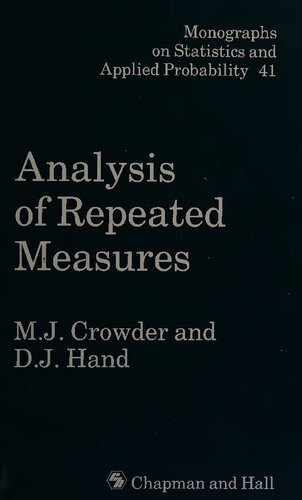 Analysis of Repeated Measures