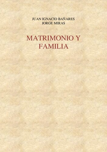 Matrimonio Y Familia