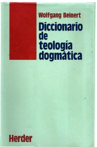 Diccionario De Teologia Dogmatica (Scan)