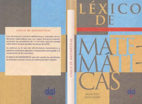 Lexico De Matematicas