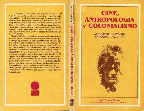 Cine Antropologia Y Colonialismo