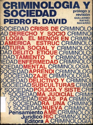 Criminologia Y Sociedad