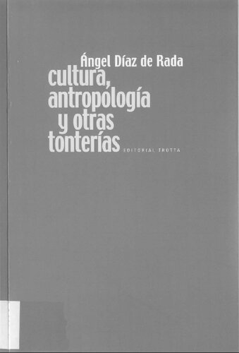 Cultura Antropologia Y Otras Tonterias Scan