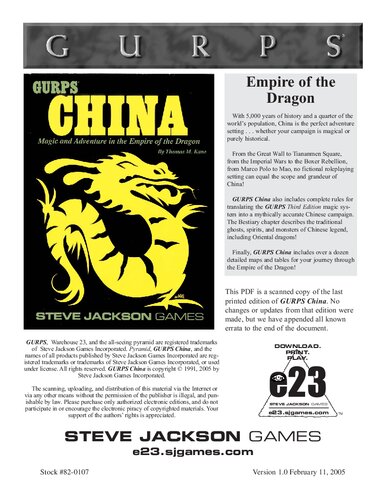 GURPS China