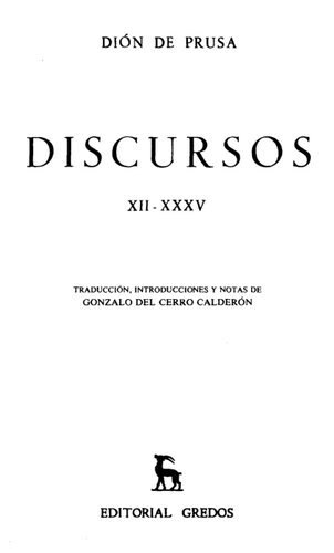 Discursos XII-XXXV