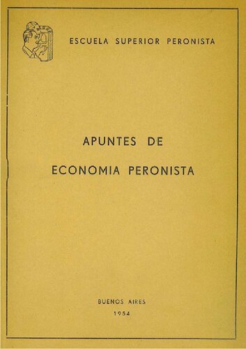 Apuntes de economía peronista