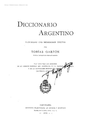 Diccionario Argentino