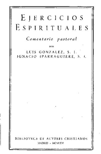 Ejercicios Espirituales