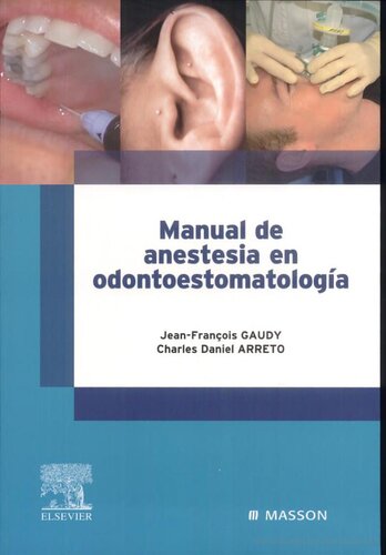 Manual de anestesia en Odontoestomatología