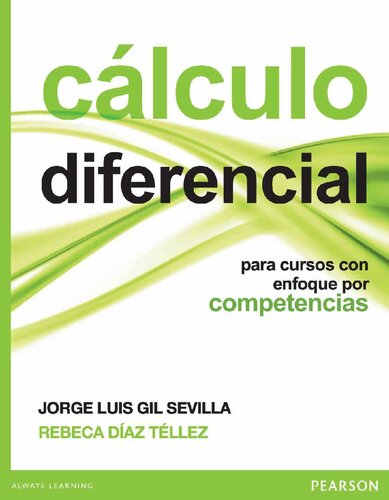 Calculo Diferencial Para Cursos Con Enfoque Por Competencias