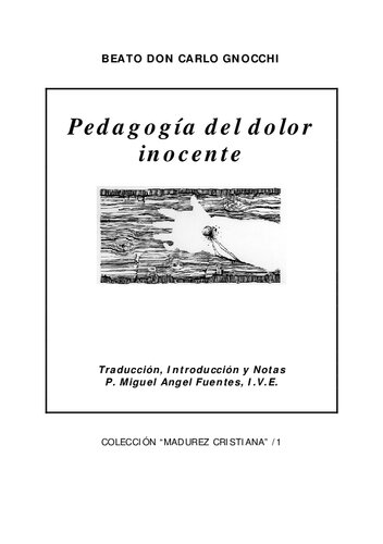 Pedagogia Del Dolor Inocente