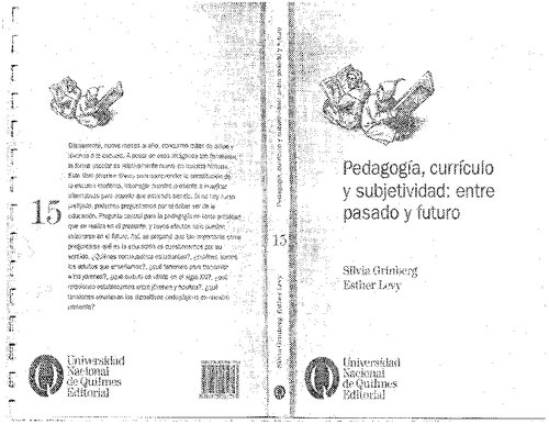 Pedagogia Curriculo Y Subjetividad 1 (scan)