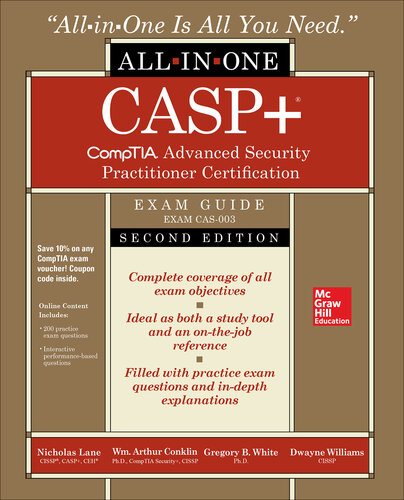 Casp+ Comptia Advanced Security Practitioner Certification All-in-one Exam Guide, Exam Cas-003