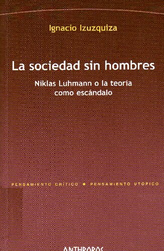 La Sociedad Sin Hombres