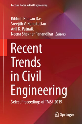 Recent Trends in Civil Engineering: Select Proceedings of TMSF 2019