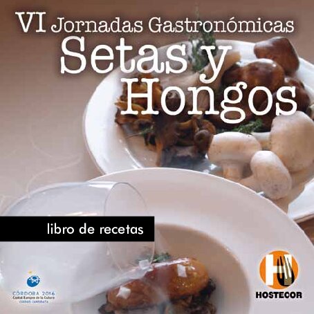 Recetario Jornadas Gastronomicas De Setas Y Hongos 2009