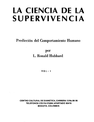 La Ciencia De La Supervivencia 1978