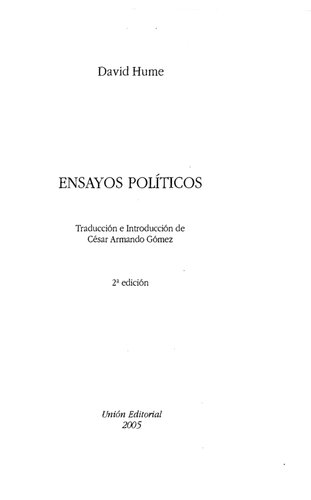 Ensayos Politicos