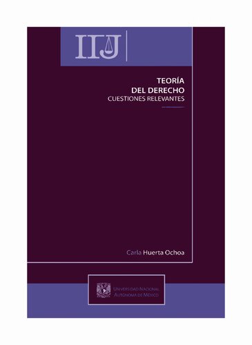 Teoria Del Derecho Cuestiones Relevantes