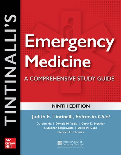 Tintinalli's Emergency Medicine - A Comprehensive Study Guide